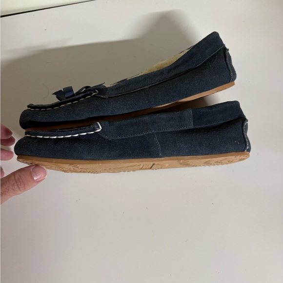 Sperry Slippes Blue Size 8 With Hard Bottom - Picture 3 of 7